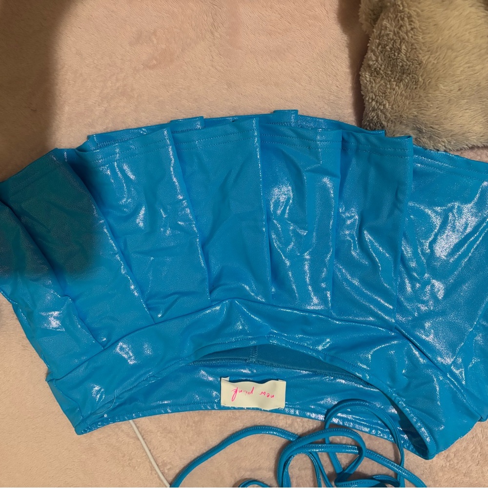 rave blue outfit
